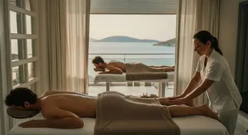 Массаж с видом на море: Ощутите гармонию в Ле Меридиен Бодрум